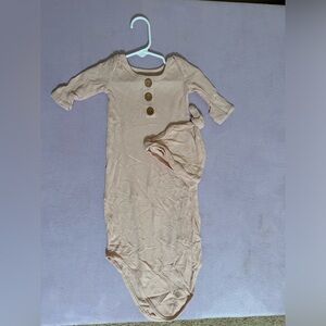 Caden Lane newborn gown